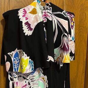 Floral Strapless Dress